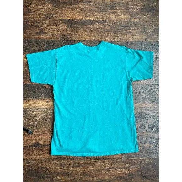 Vintage Walt Disney World Tigger Teal Shirt Medium - Picture 3 of 9